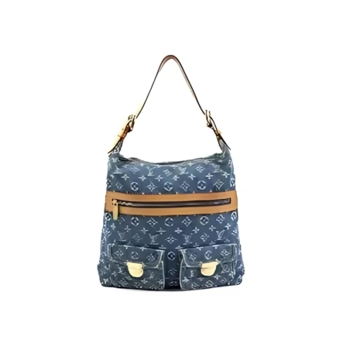 LOUIS VUITTON ショルダーバッグ モノグラムデニム バギーGM