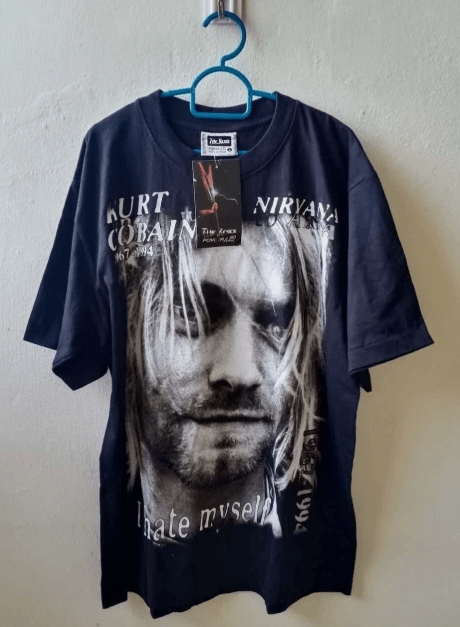 Nirvana Kurt Cobain Nirvana シャツ Tシャツ 1967-1994 I Hate Myself グランジ-