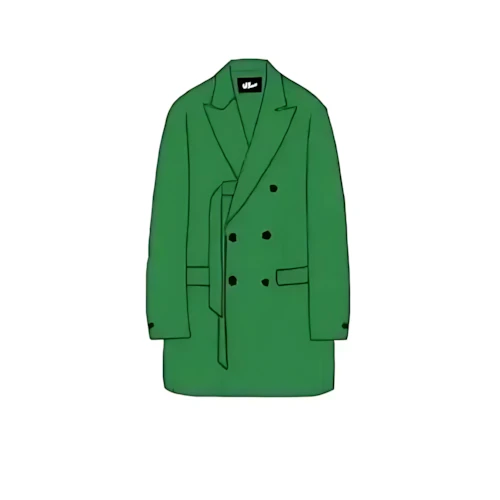 LiNoH WOOL TWILL BELTED JACKET
