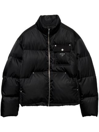PRADA クロップド パデッドジャケット