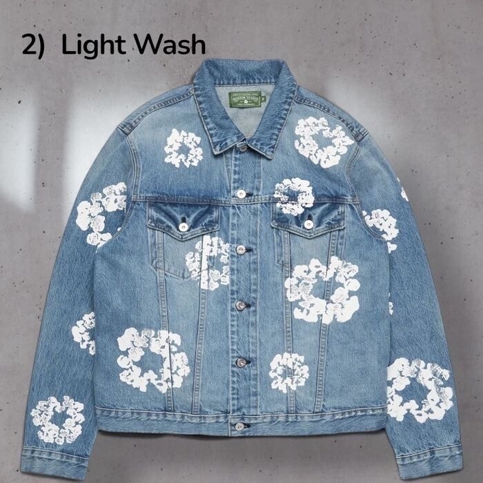 Denim Tears Cotton Wreath Denim Jacket