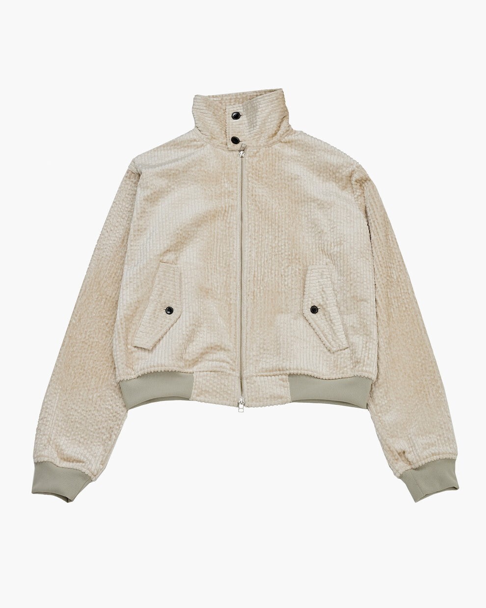 LITTLEBIG Harrington Track Top _ WHITE