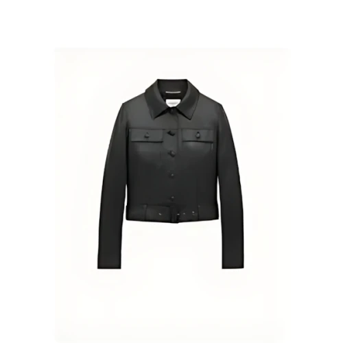 SAINT LAURENT クロップドジャケット