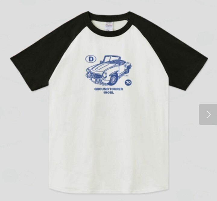 T-SHIRTS TRINITY デフォルメ190SLグランドトゥーラー