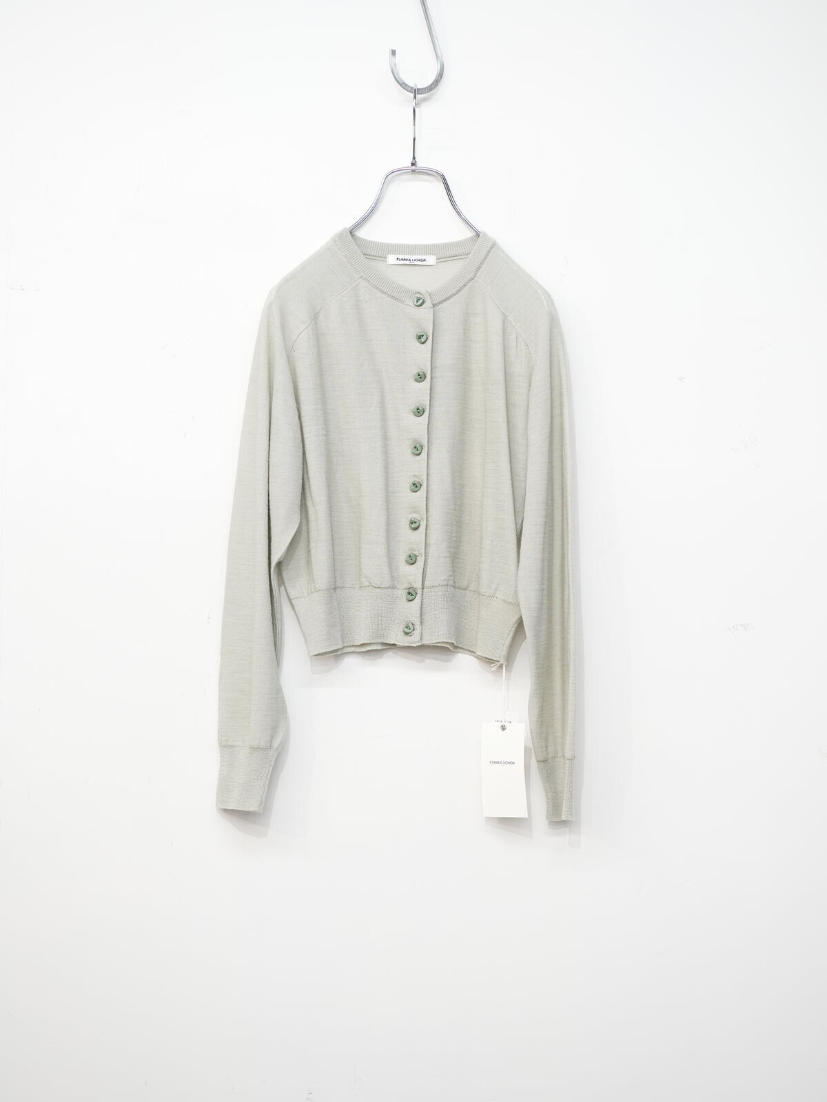 FUMIKA UCHIDA Knitted Crew Neck Cardigan