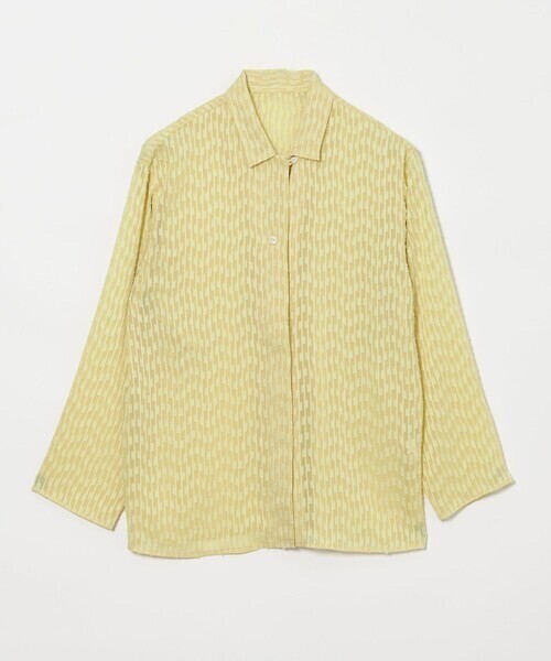Steven Alan シフォン ジャガード シャツ
