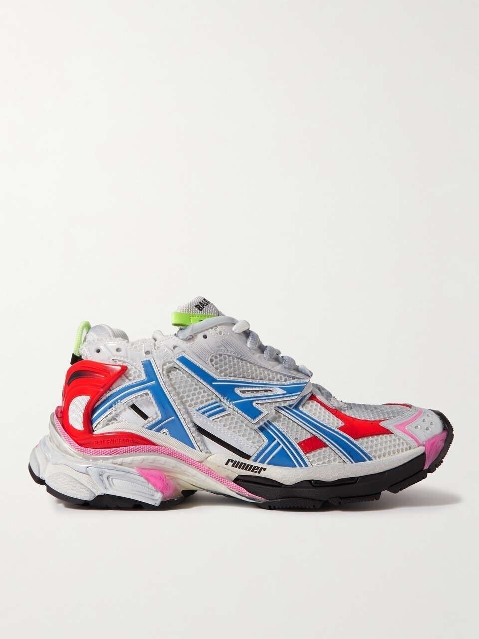 Balenciaga Runner ナイロン メッシュ ラバー スニーカー
