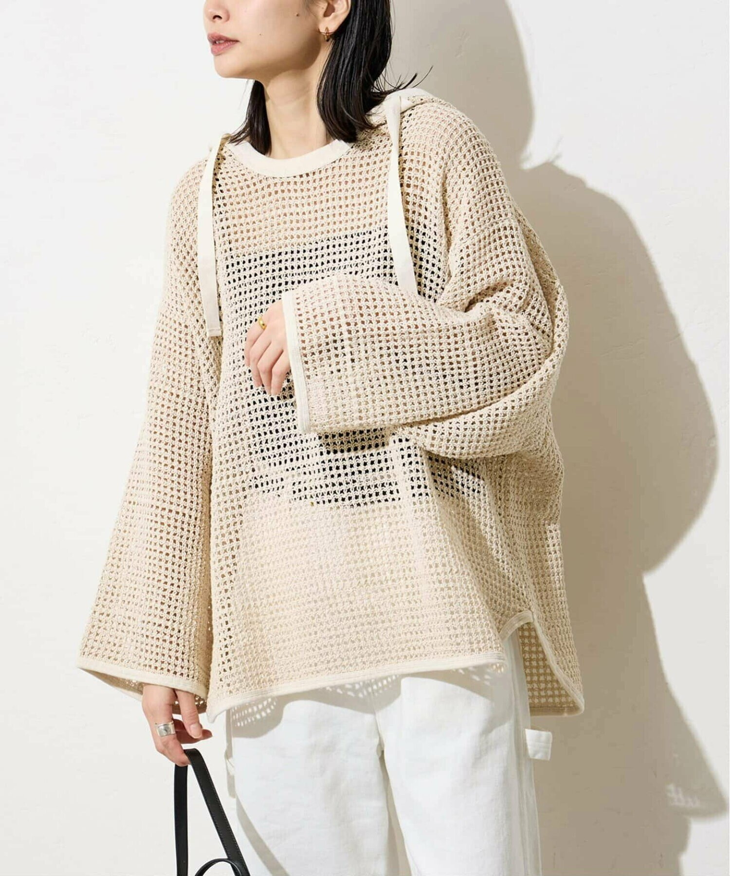 ARMY TWILL Cotton Mesh HOODIE:メッシュフーディ