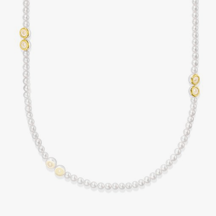 TASAKI スライスド ベゼル ネックレス