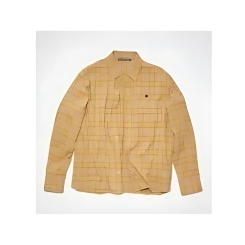 Acne Studios チェックフランネル ボタンアップシャツ