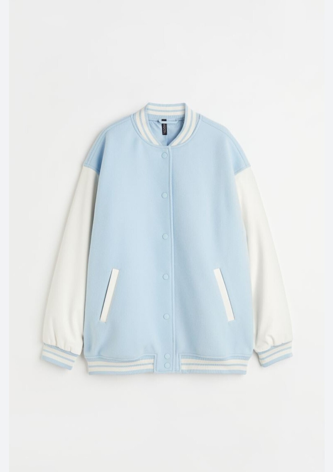 H&M Color Block Baseball Jacket