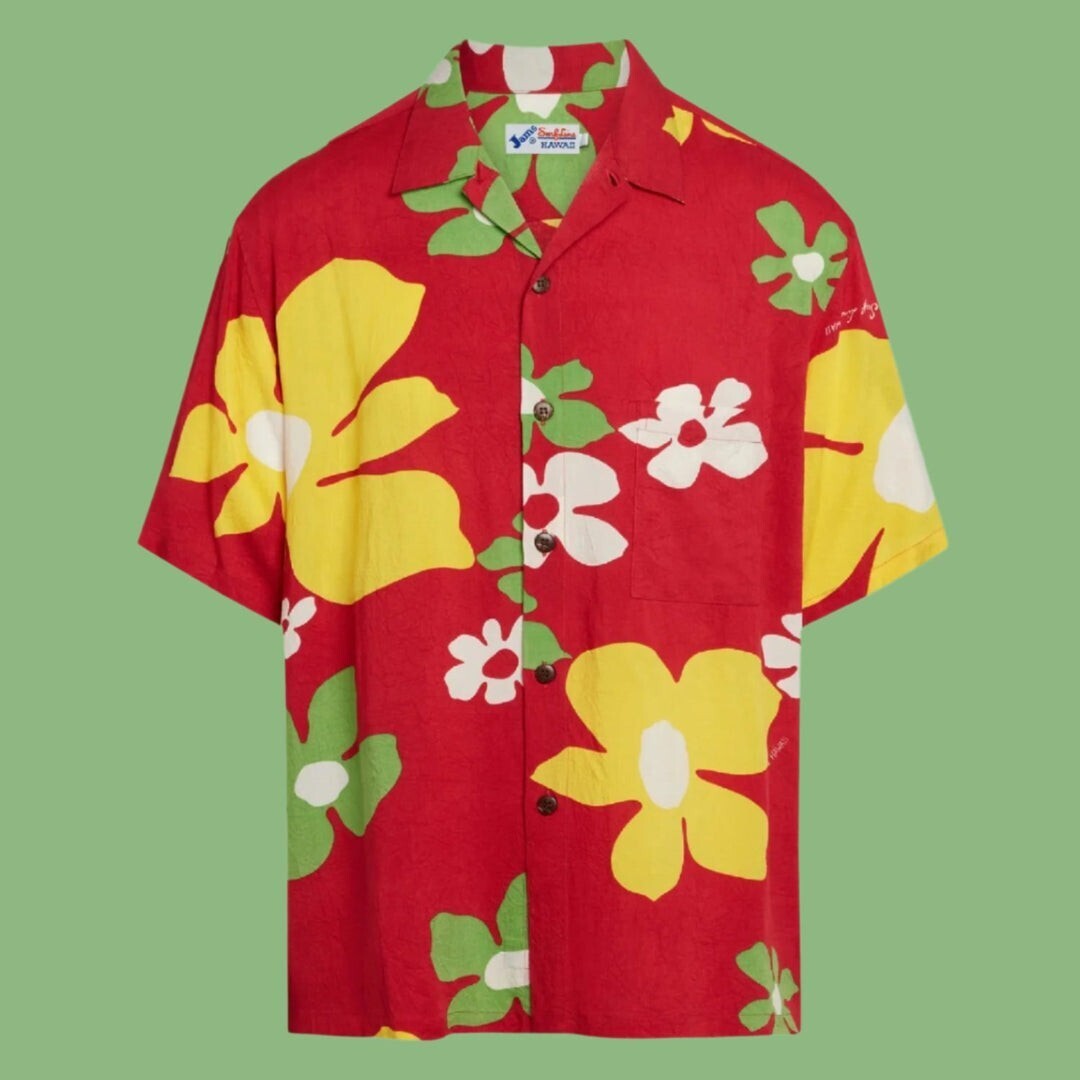 Jams World Men's Retro Shirt - Tradewinds Red