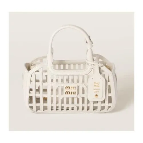 MIU MIU レザー バスケット