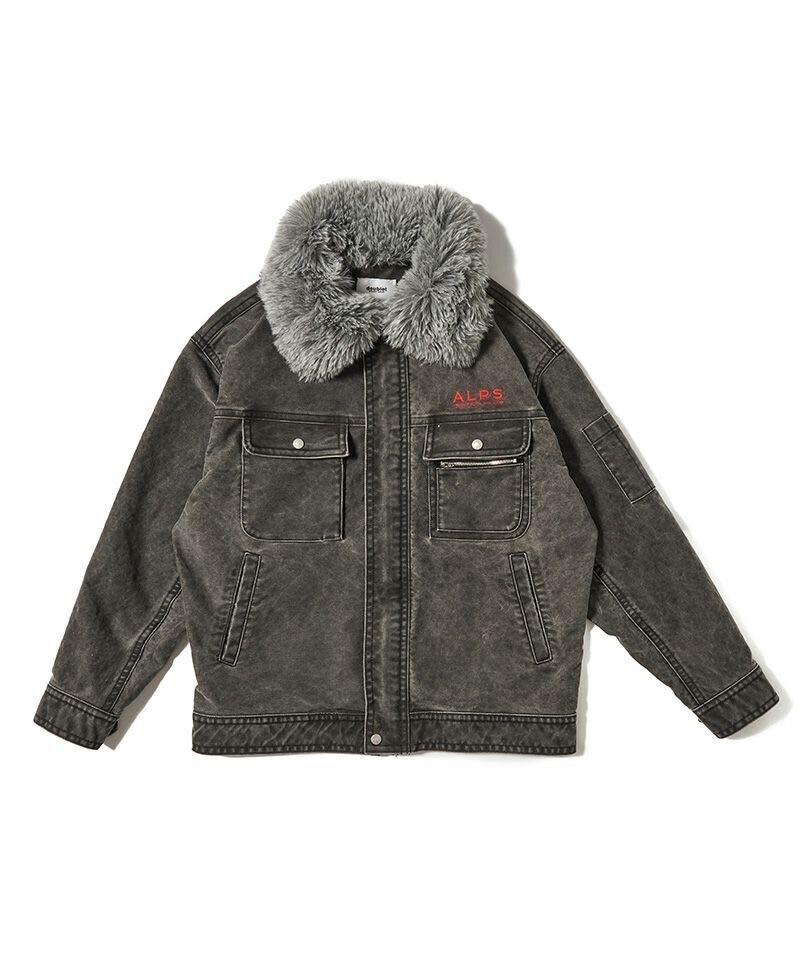 doublet FUR-COLLAR WORKERS JACKET