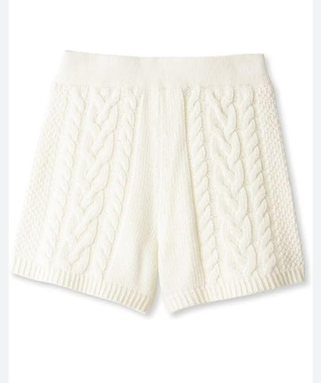 SNIDEL ケーブルニットパンツ