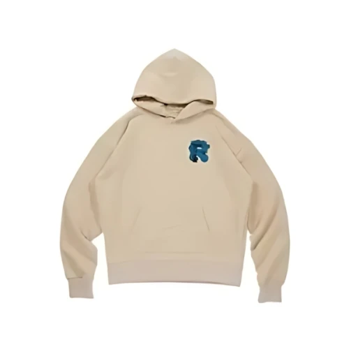 RULE THE FATE RULE INFLATE LOGO HOODIE Beige