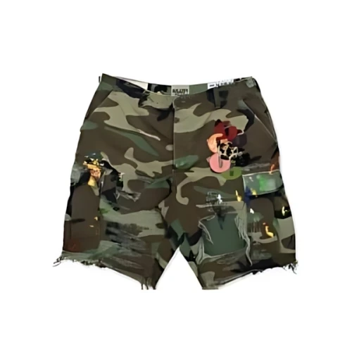 GALLERY DEPT. G PATCH CAMO CARGO SHORTS