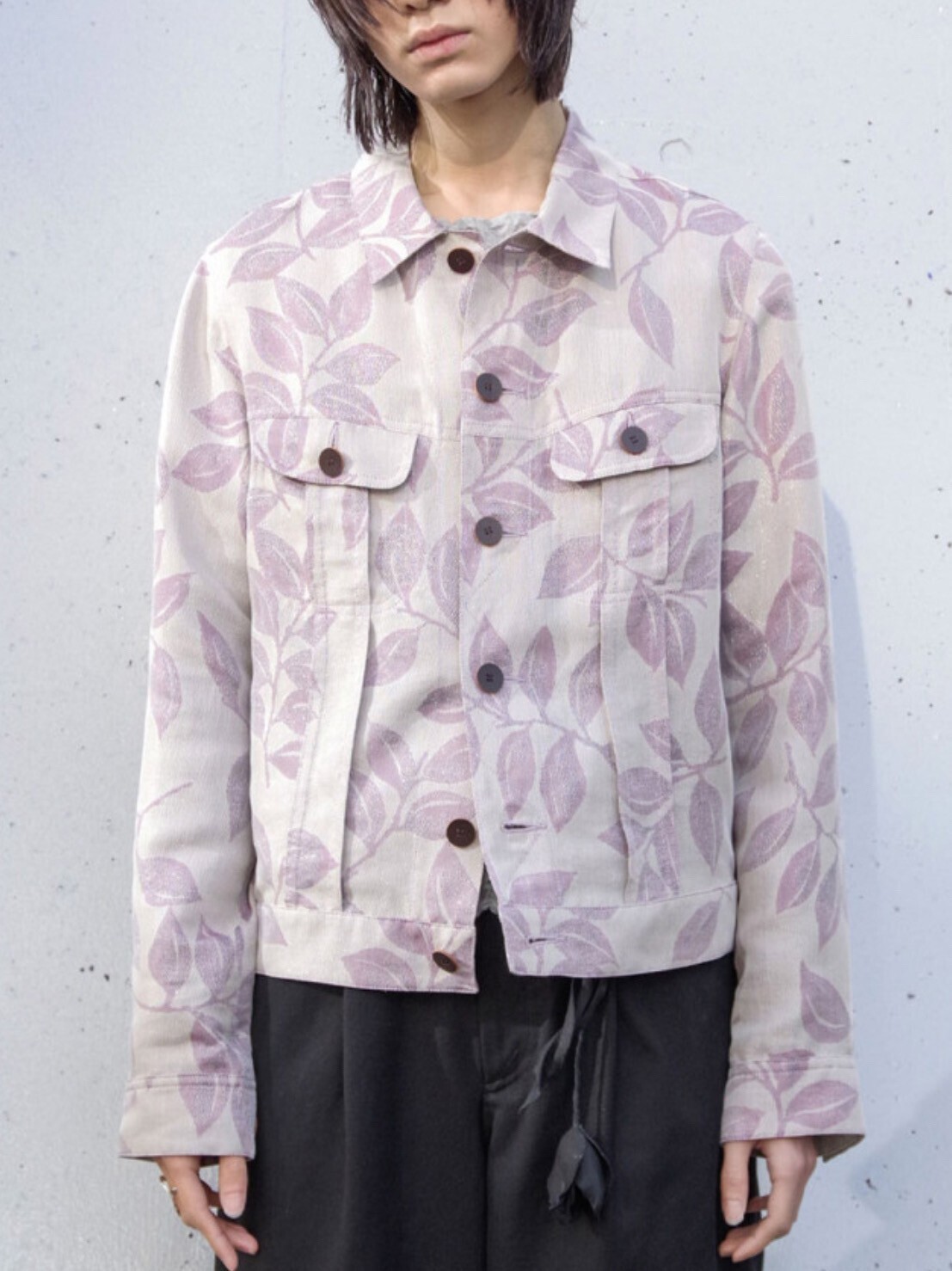 BED J.W. FORD "JACQUARD BLOUSON