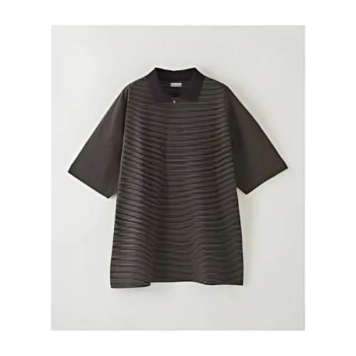 Steven Alan 40//ツイスト ボーダー ポロシャツ -LOOSE
