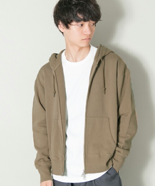 URBAN RESEARCH vintage fitスウェットzipパーカー