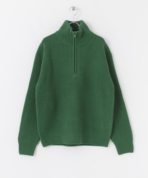URBAN RESEARCH Sonny Label 『洗濯可』マシンウォッシャブルハーフZIPニットプルオーバー