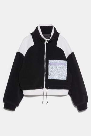 ZARA ボアジャケット