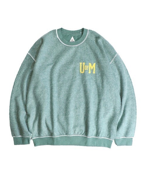 THRIFTY LOOK 'U&M'OTHER SIDE PRINTED CREW