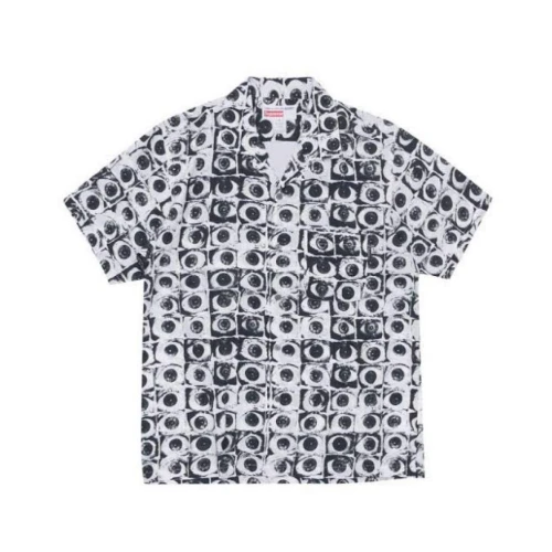 Supreme × COMME des GARÇONS Eyes Rayon Shirt