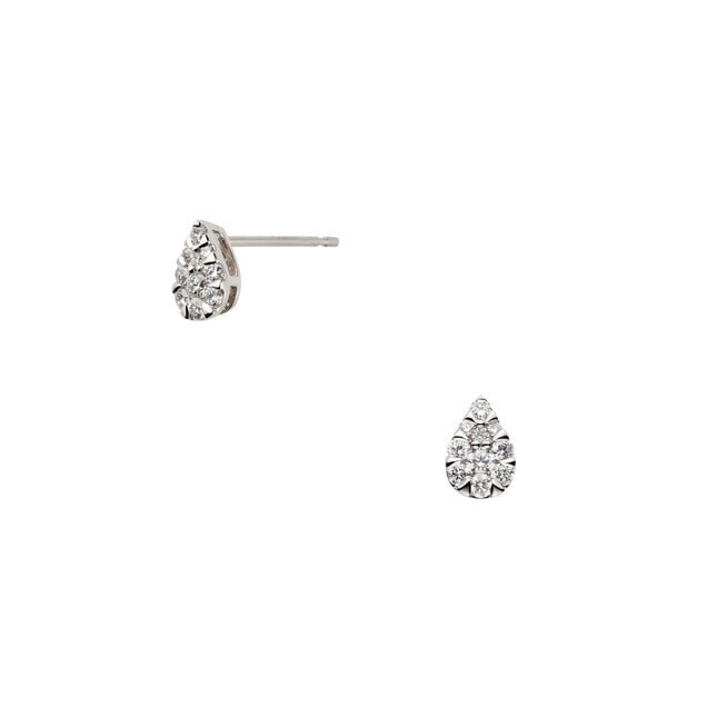 Vendome Aoyama ダイヤモンド ガーランド ピアス