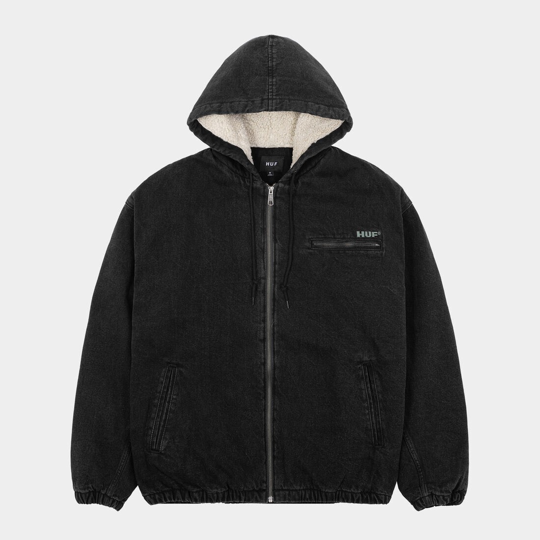huf WHAT A JUNGLE DENIM WORK JACKET