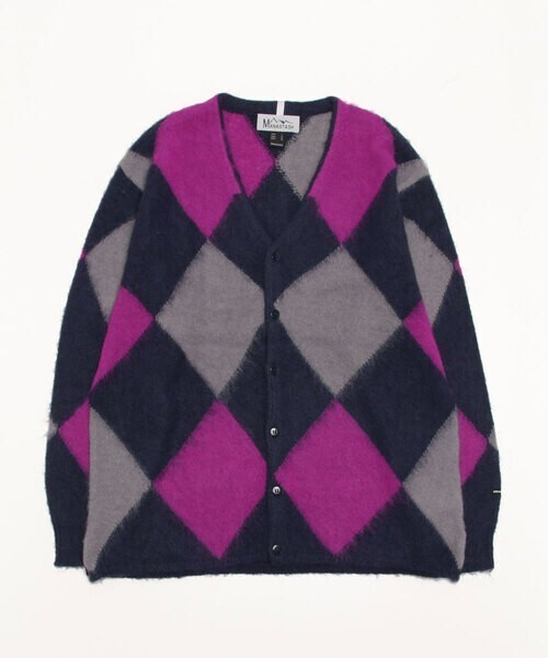 MANASTASH ABERDEEN KURTIGAN ARGYLE　アバディーンカーディガンアーガイル