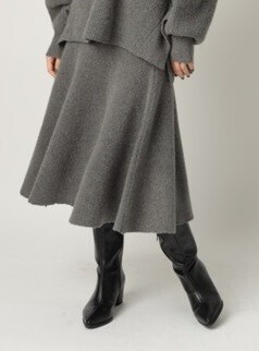 CADUNE ニットスカート