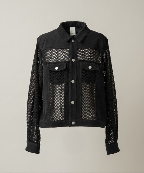 Casper John Lace docking G-jumper/レースドッキング Gジャン
