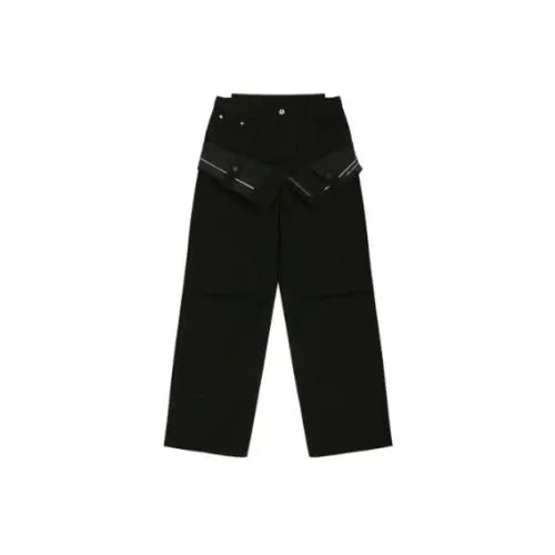 Andersson Bell DOUBLE WAISTBAND WIDE-LEG TROUSERS