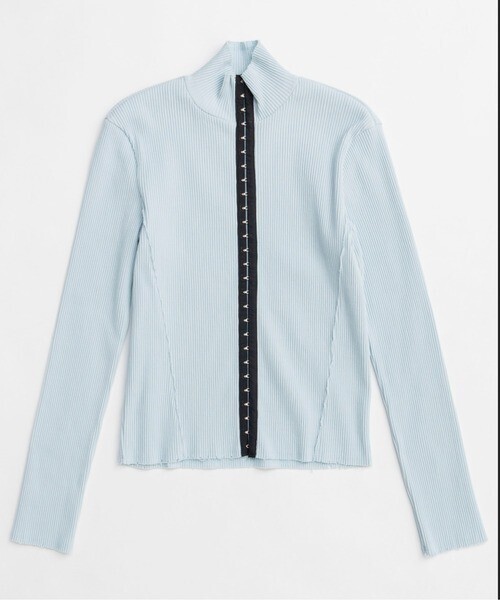 MAISON SPECIAL 2way Damage Processing Cardigan