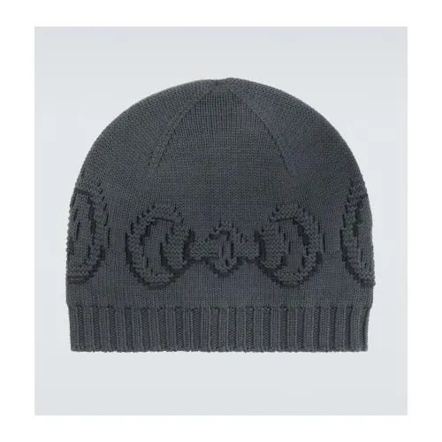 GUCCI Horsebit wool beanie
