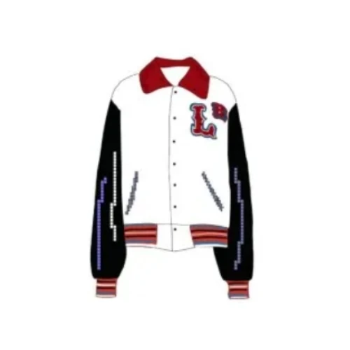 Charles Jeffrey LOVERBOY スパンコール バーシティ ジャケット