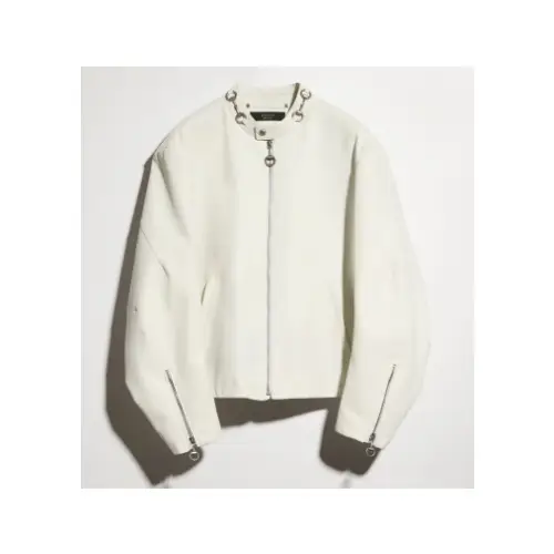 GUCCI ホースビット付き レザー ジャケット