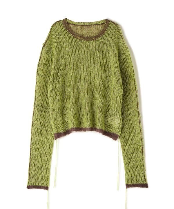 MAISON SPECIAL Reversible Mohair Knit Pullover