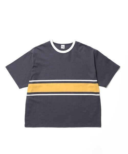 FIRST DOWN ボーダージャージー 半袖 Ｔシャツ