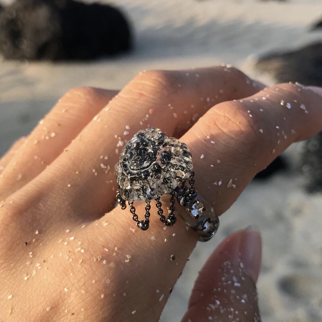 BAMBEROCKSHA Sarangheapari Ring