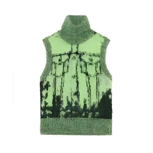 DIESEL ノースリーブタートルネックニット