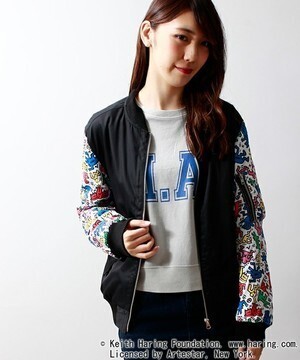 WEGO WEGO/Keith Haring(キースヘリング)MA-1
