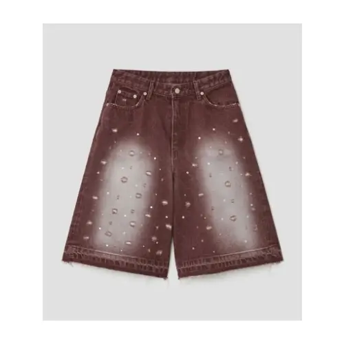 TYPESERVICE Damaged Stone Bermuda Shorts