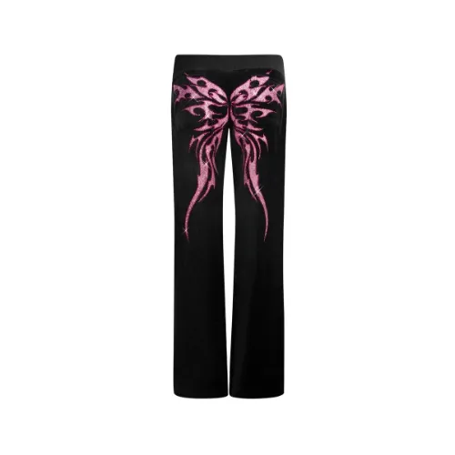 Named Collective IDOL RHINESTONE VELOUR SWEATPANTS