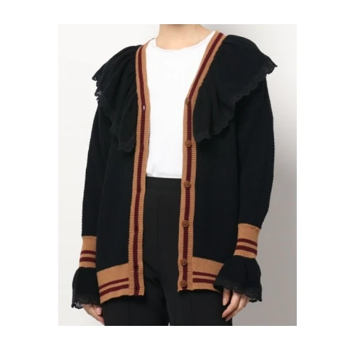 Vivienne Westwood フリルニットカーディガン