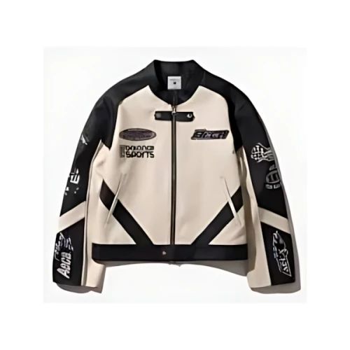 AECA WHITE AECA RACING JACKET