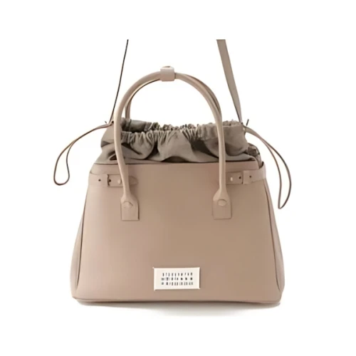 Maison Margiela 5AC レザー 2way ドローストリング ハンドバッグ