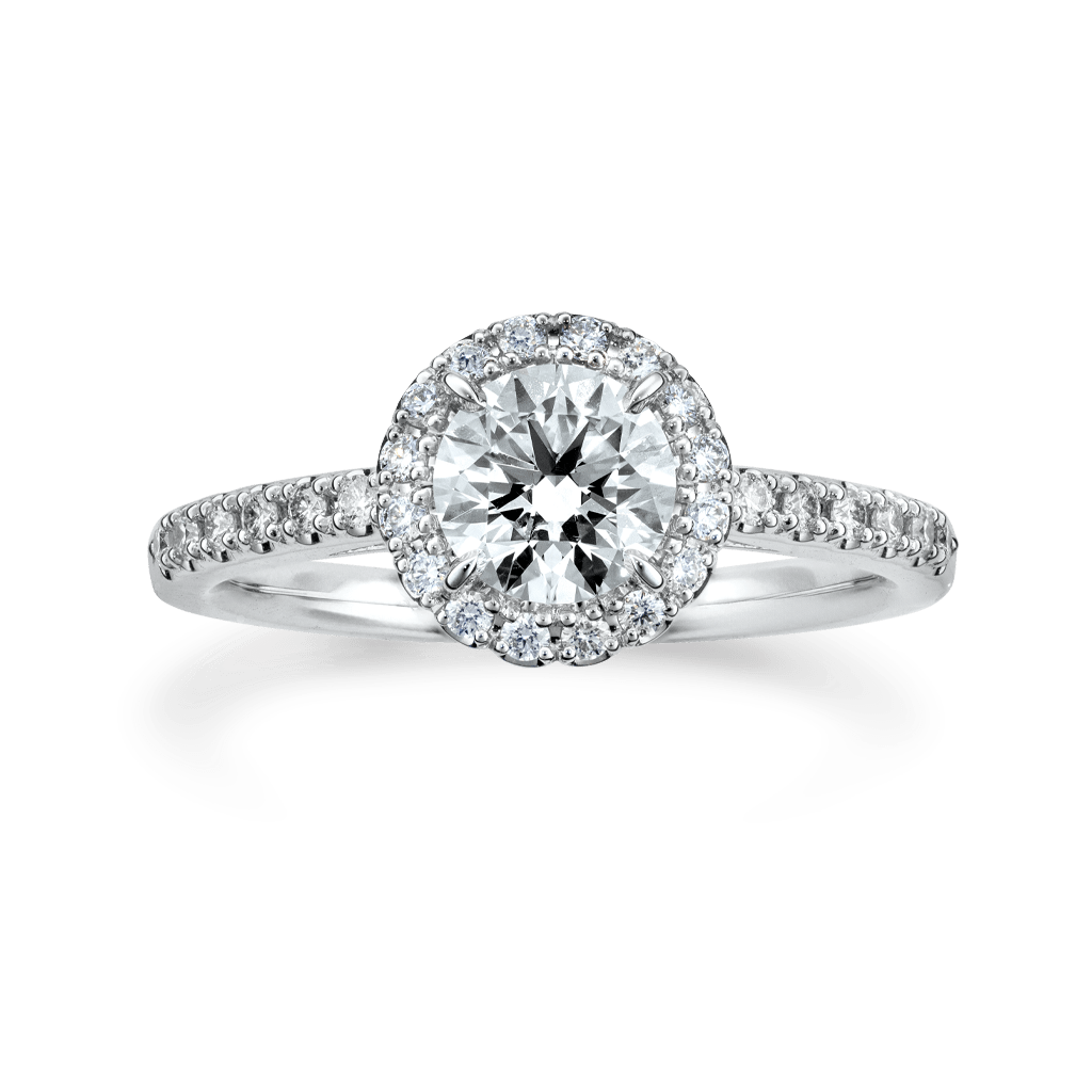 STAR JEWELRY Halo Solitaire