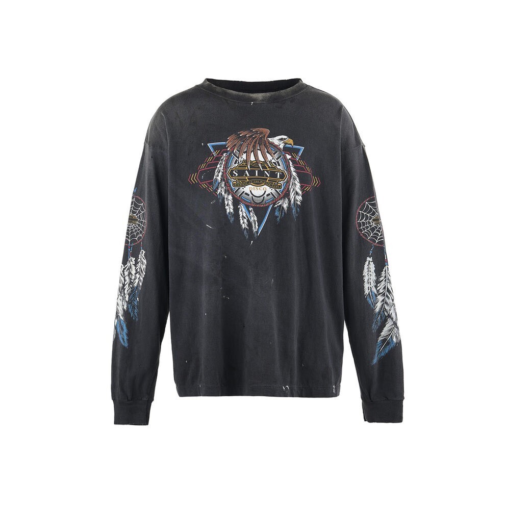 SAINT Mxxxxxx SAINT Mxxxxxx × TEFLON DISCO L/S TEE SAINT DISCO